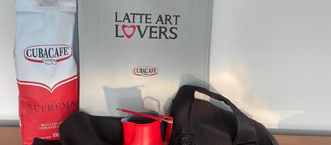Kit Latte Art per il vincitore